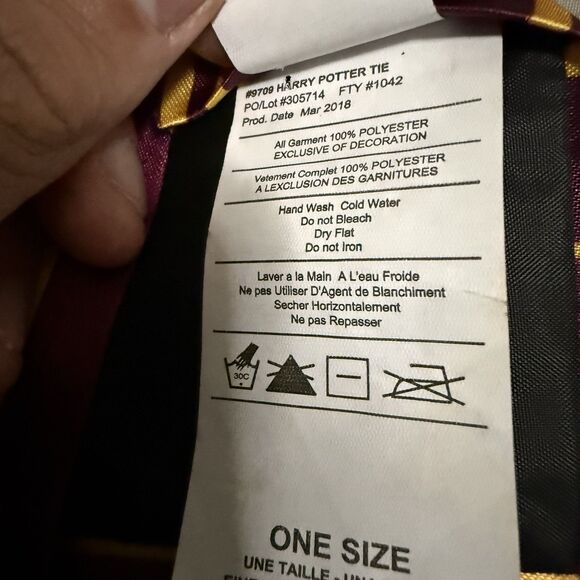 Rubie's Costume Harry Potter Men's Neck Tie - Picture 4 of 4